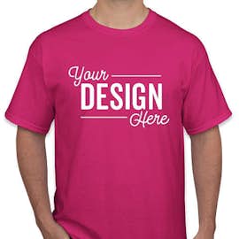 Canada - Gildan 100% Cotton T-shirt - Color: Heliconia