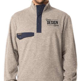 Dri Duck Denali Snap Up Pullover - Color: Platinum