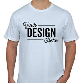 Canada - American Apparel Jersey T-shirt - Color: Light Blue