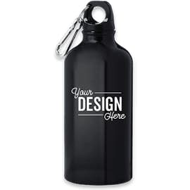 17 oz. Shorty Aluminum Water Bottle - Color: Black
