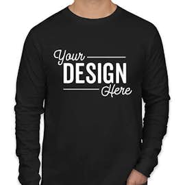 Canada - Bella + Canvas Long Sleeve Jersey T-shirt - Color: Black