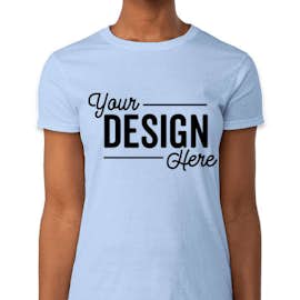 Gildan Ultra Cotton Women's T-shirt - Color: Light Blue