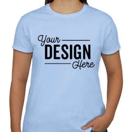 Canada - Gildan Ultra Cotton Women's T-shirt - Color: Light Blue