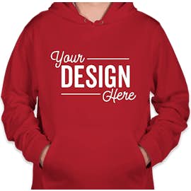 Sport-Tek Performance Pullover Hoodie - Color: Deep Red
