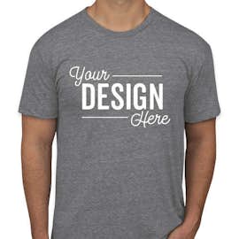 American Apparel USA-Made Tri-Blend Track T-shirt - Color: Athletic Grey
