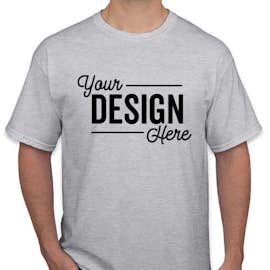Canada - Gildan 100% Cotton T-shirt - Color: Ash