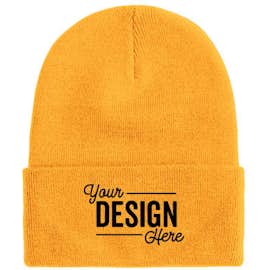 Port & Company Cuff Beanie - Color: Athletic Gold