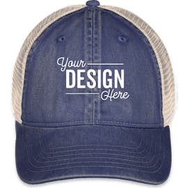Comfort Colors Trucker Hat - Color: True Navy / Ivory