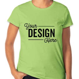 Anvil Women's Jersey T-shirt - Color: Key Lime