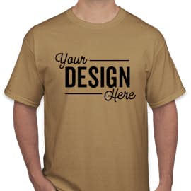 Canada - Gildan 100% Cotton T-shirt - Color: Old Gold