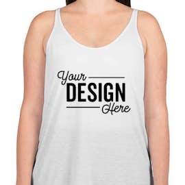 Bella + Canvas Women's Flowy Tank - Color: White