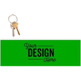 11.5 in. x 3.75 in. Rectangular Bumper Sticker - Color: Green