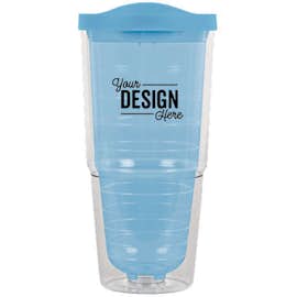 24 oz. Insulated Tumbler - Color: Aqua / Aqua