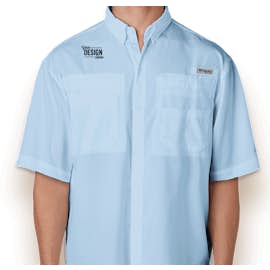 Columbia Tamiami Short Sleeve Shirt - Color: Sail Blue
