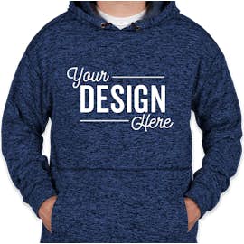 J. America Cosmic Performance Pullover Hoodie - Color: Royal Fleck