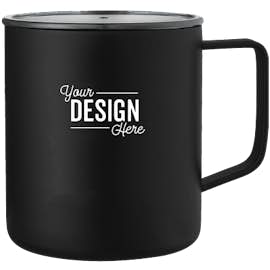 14 oz. Copper Vacuum Insulated Camper Mug - Color: Black