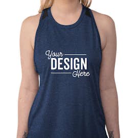 Sport-Tek Women's Endeavor Performance Tank - Color: Dark Royal Heather / Black