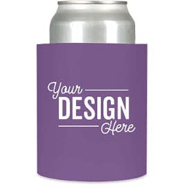 Foam Can Cooler - Color: Purple
