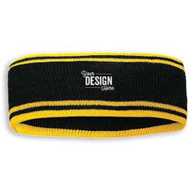 Holloway Homecoming Headband - Color: Black / Light Gold