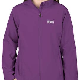 Team 365 Women's Soft Shell Jacket - Color: Sport Purple