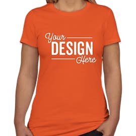 Canada - Bella + Canvas Women's Slim Fit Favorite T-shirt - Color: Orange