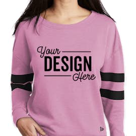 New Era Women's Varsity Tri-Blend Crewneck Sweatshirt - Color: Lilac Heather