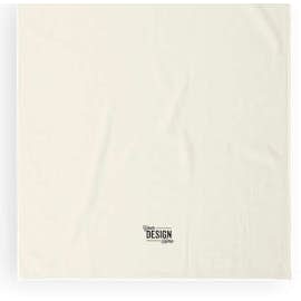 Midweight Embroidered Beach Towel - Color: Natural