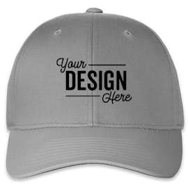 Pacific Headwear Cotton Blend Adjustable Hat - Color: Silver