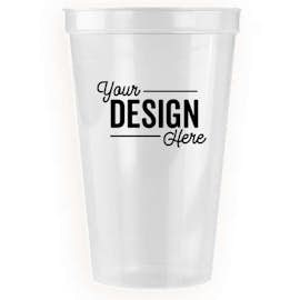 22 oz. Plastic Stadium Cup - Color: Icee Clear