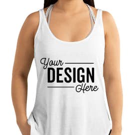 Next Level Women's Festival Side Slit Tank - Color: White