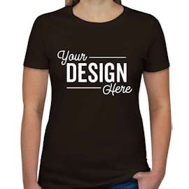 Next Level Women's Slim Fit Jersey T-shirt - Color: Dark Chocolate