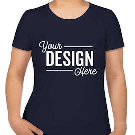 Canada - Fruit of the Loom Women's 100% Cotton T-shirt - Color: J. Navy