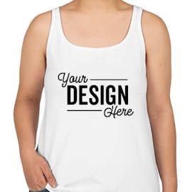 Bella + Canvas Women's Jersey Tank - Color: White
