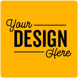 Full Color 3 in. Round Corner Square Vinyl Decal - Color: Athletic Gold