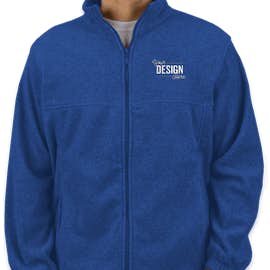 Harriton Full Zip Fleece Jacket - Color: True Royal
