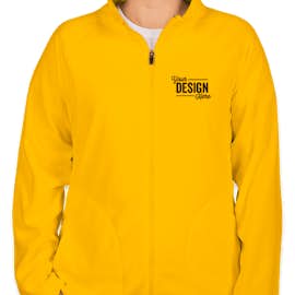 Team 365 Women's Full Zip Microfleece Jacket - Color: Sport Athletic Gold
