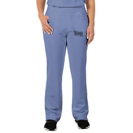 Cherokee Infinity Women's Low Rise Pull-On Scrub Pant - Color: Ciel Blue