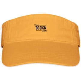 Valucap Bio-Washed Visor - Color: Gold