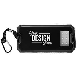High Sierra Falcon Solar 10,000 mAh Power Bank - Color: Black