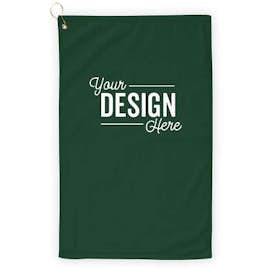 Port Authority Grommeted Golf Towel - Color: Hunter