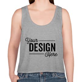 Canada - Bella + Canvas Women's Flowy Crop Tank - Color: Athletic Heather