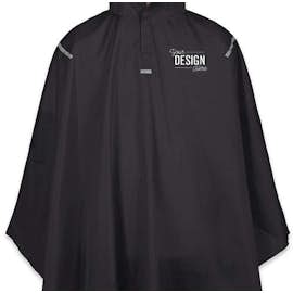 Team 365 Packable Reflective Poncho - Color: Sport Dark Navy