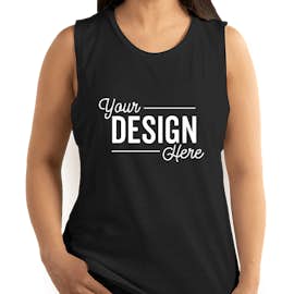 Next Level Women's Slim Fit Festival Muscle Tank - Color: Black