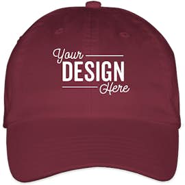 Valucap Bio-Washed Hat - Color: Maroon