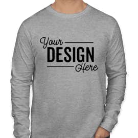 Canada - Bella + Canvas Long Sleeve Jersey T-shirt - Color: Athletic Heather