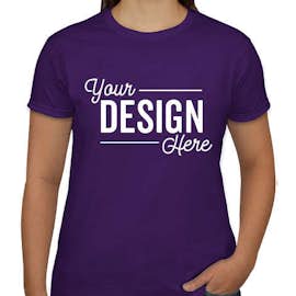 Canada - Gildan Ultra Cotton Women's T-shirt - Color: Purple