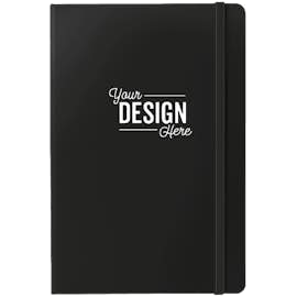 Ambassador Hard Cover Notebook - Color: Black