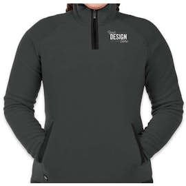 Stormtech Women's Shasta Quarter Zip Fleece Pullover - Color: Graphite / Black
