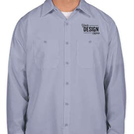 Canada - Red Kap Long Sleeve Industrial Work Shirt - Color: Petrol Blue