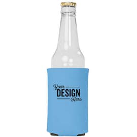 Foldable Bottle Cooler - Color: Light Blue